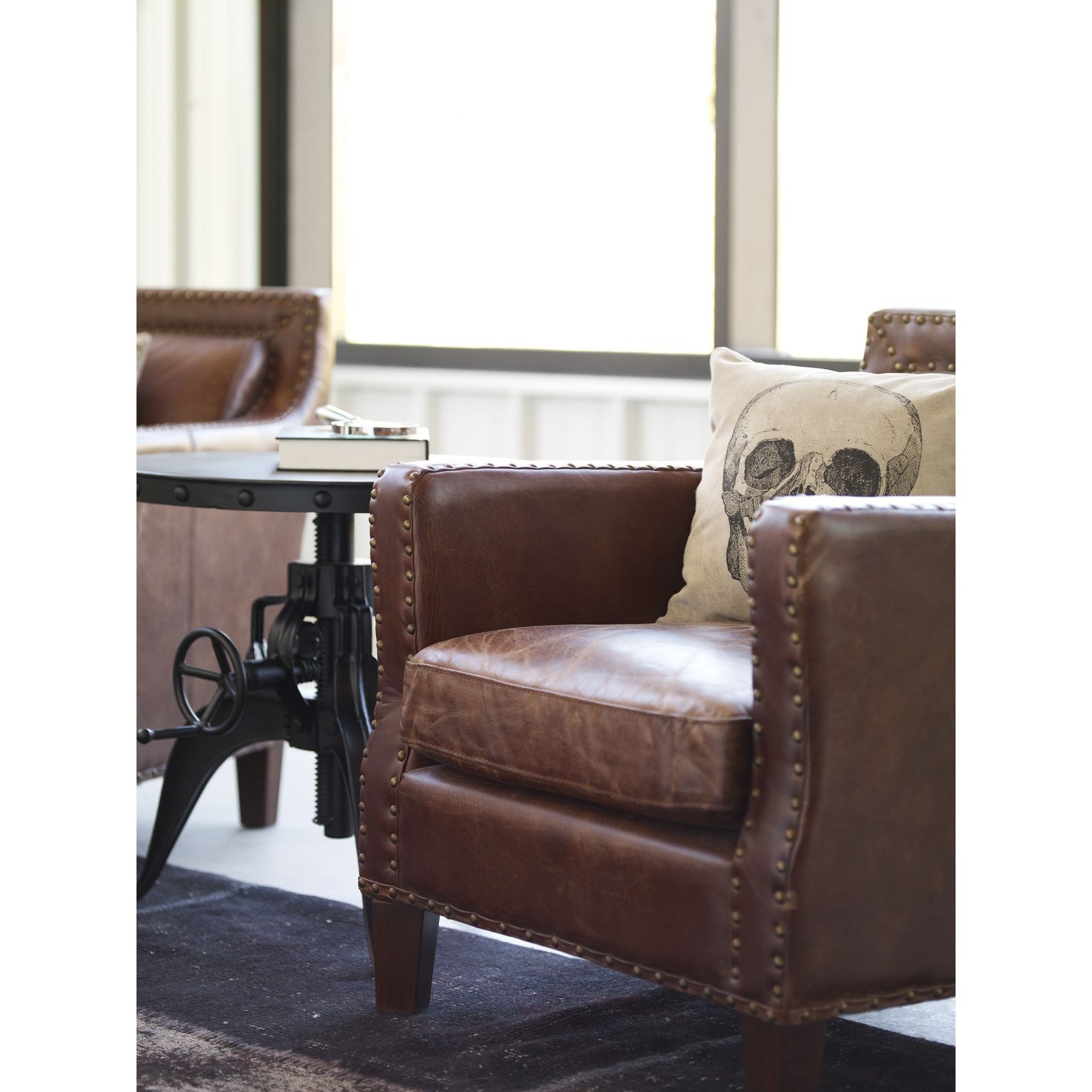 Four Hands Carnegie CCAR D9 Alcott Club Chair with Cigar